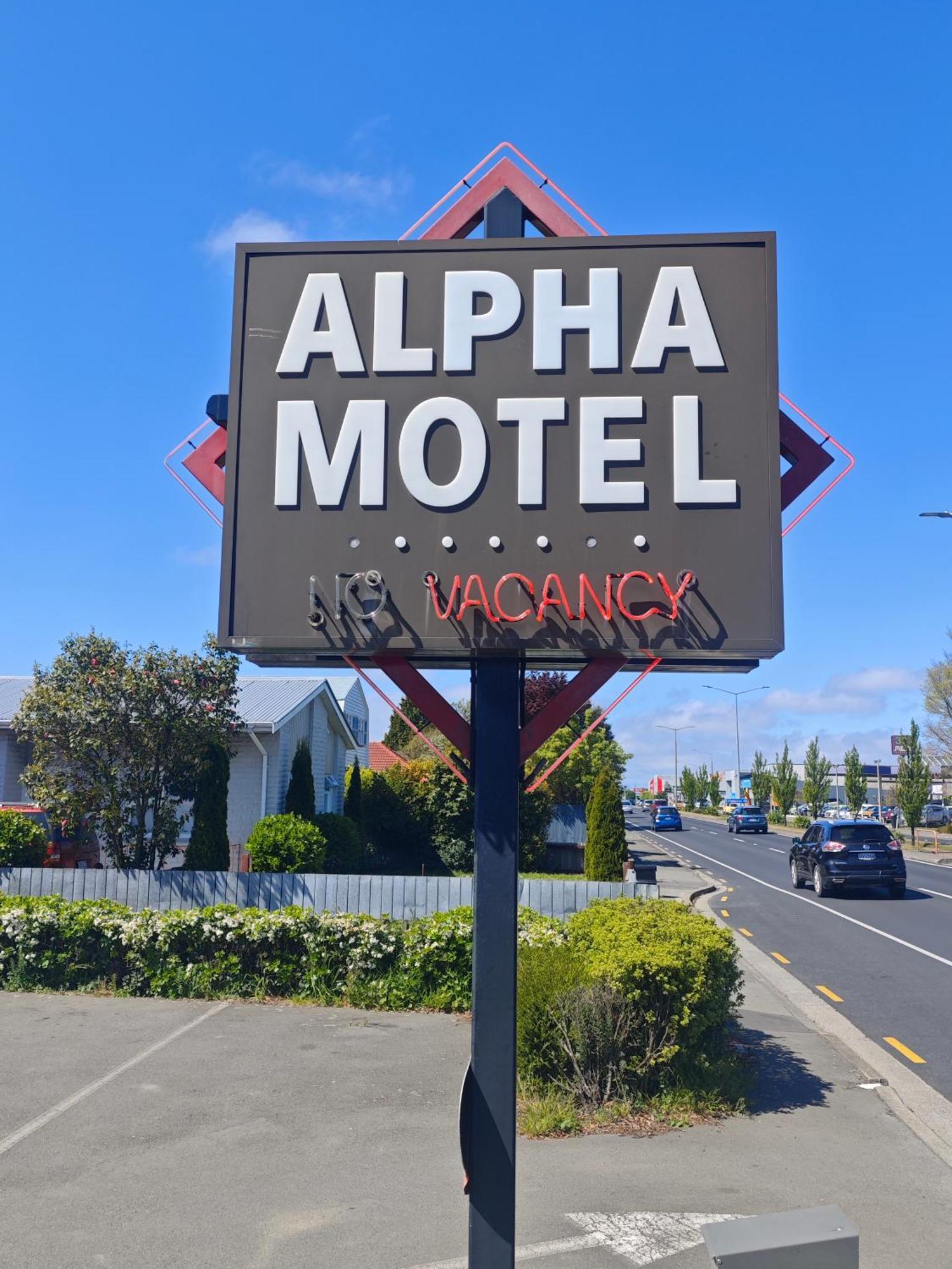Alpha Motel Christchurch Exterior foto